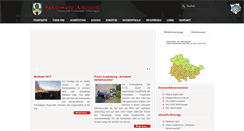 Desktop Screenshot of feuerwehr-ammern.de